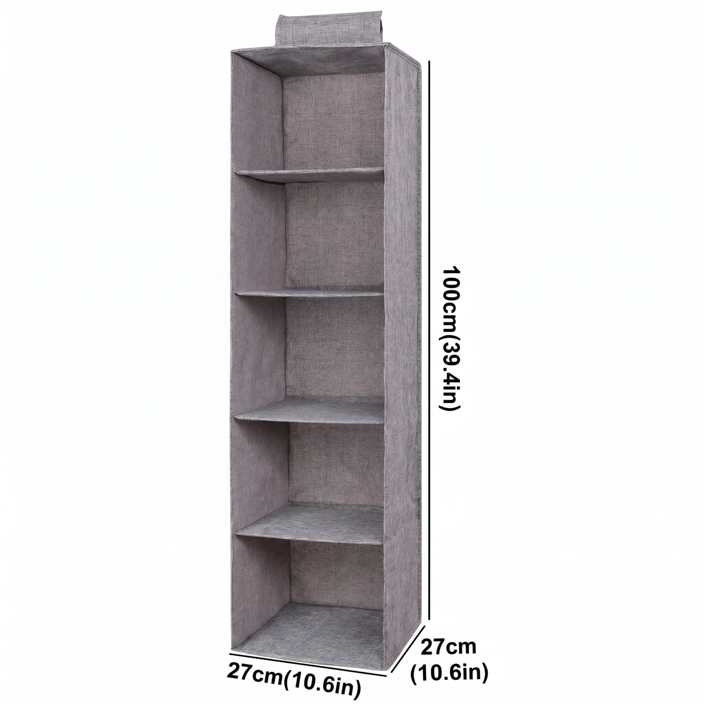 Hanging Wardrobe Shelf Organizer for Folded Clothes and Accessories