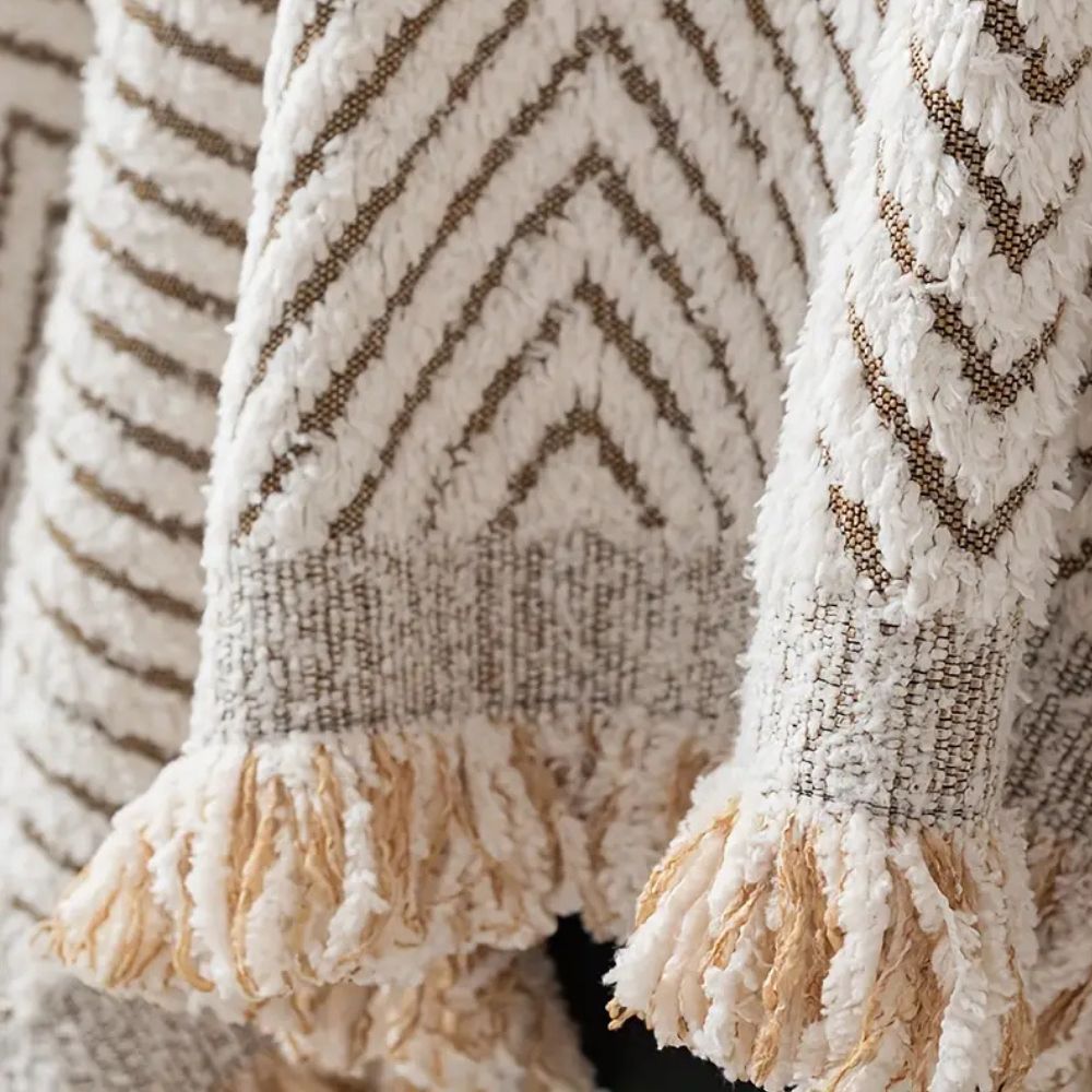 Elegant Herringbone Sofa Cover | Water-Resistant Slipcover with Non-Slip Design for Durable Protection 5