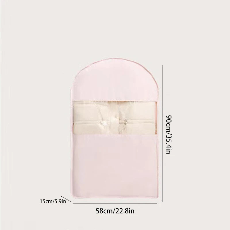 Home Essentials | Storage Bags for Clothes with Compression Design | Transparent Organizer for Space-Saving Wardrobe Solutions 7