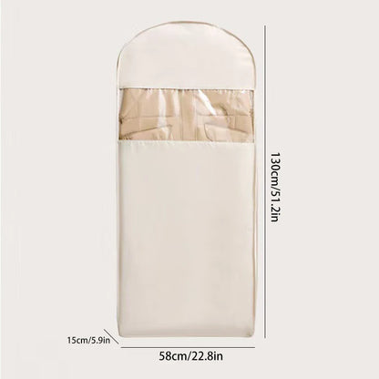 Home Essentials | Storage Bags for Clothes with Compression Design | Transparent Organizer for Space-Saving Wardrobe Solutions 8