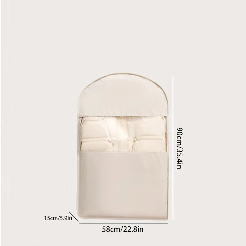 Home Essentials | Storage Bags for Clothes with Compression Design | Transparent Organizer for Space-Saving Wardrobe Solutions 9