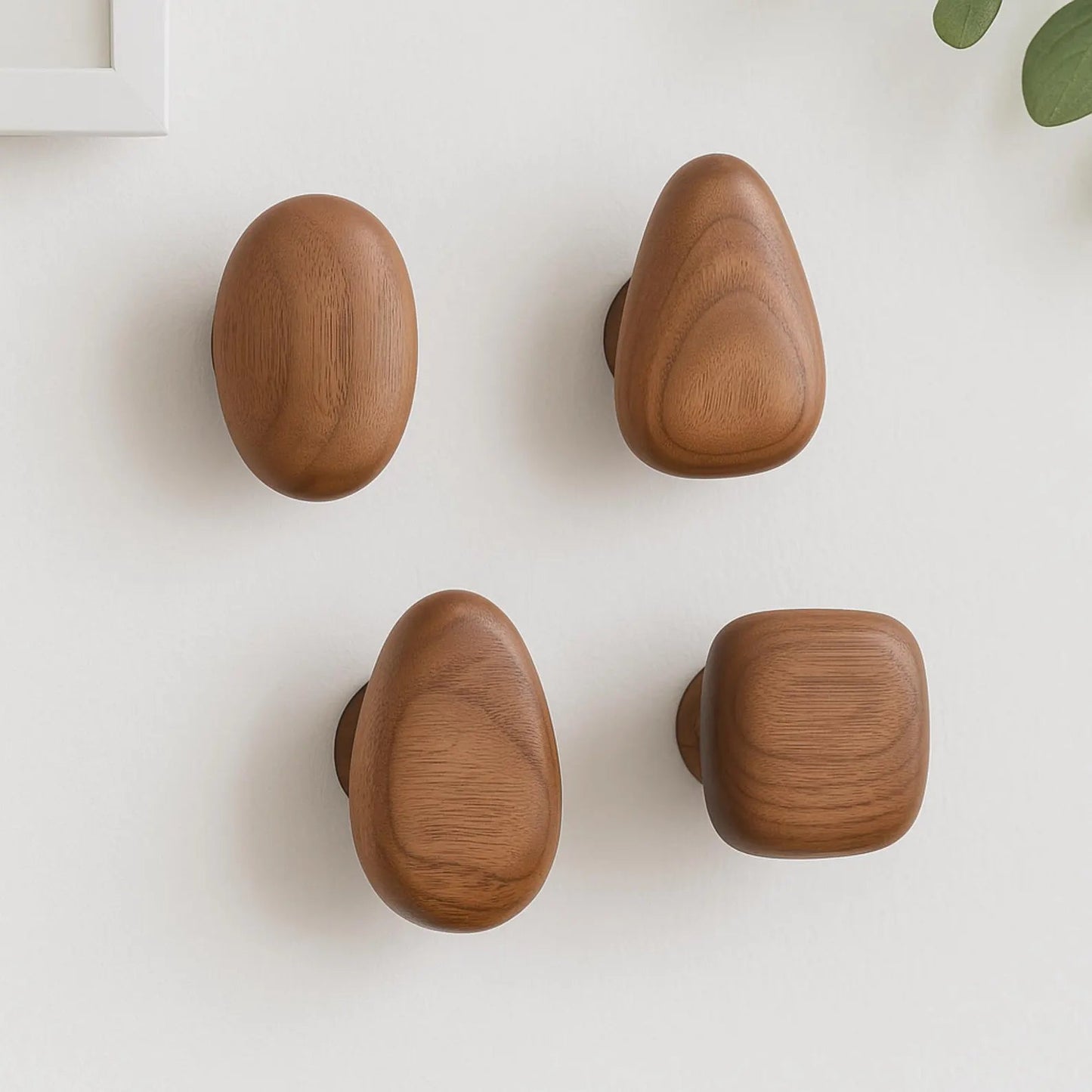Natural Wooden Coat Hooks for Wall with Unique Organic Design | Stylish Storage Solution for Home Decor 4