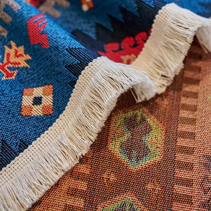 Nomad Dream | Boho Couch Cover with Durable Chenille & Vibrant Design | Pet-Friendly Protection for Stylish Living 3