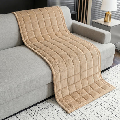Quilted Couch Cover Mat with Non-Slip Design | Elegant Protector for Pets