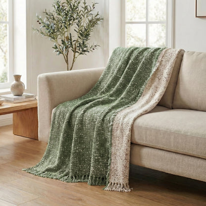 Nordic Speckle Reversible Sofa Cover with Non-Slip Backing