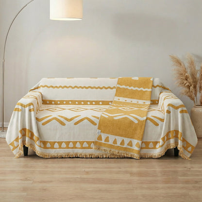 Reversible Couch Cover with Non-Slip Design | Pet-Friendly Chenille for Stylish Comfort