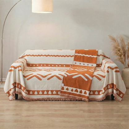Reversible Couch Cover with Non-Slip Design | Pet-Friendly Chenille for Stylish Comfort