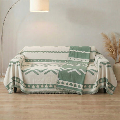 Reversible Couch Cover with Non-Slip Design | Pet-Friendly Chenille for Stylish Comfort