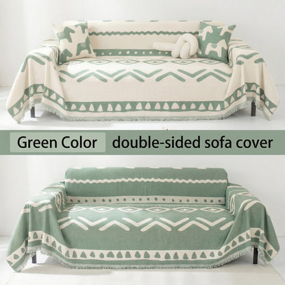 Reversible Couch Cover with Non-Slip Design | Pet-Friendly Chenille for Stylish Comfort