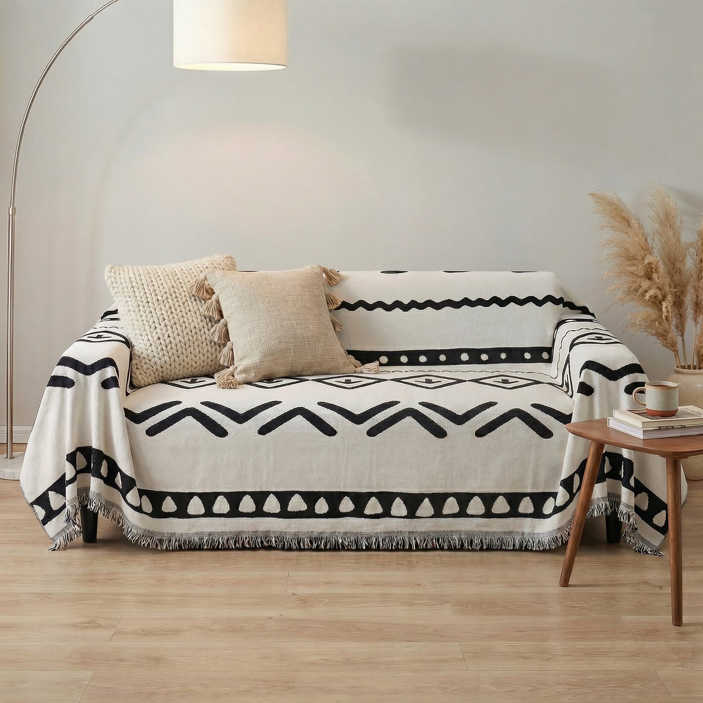 Reversible Couch Cover with Non-Slip Design | Pet-Friendly Chenille for Stylish Comfort