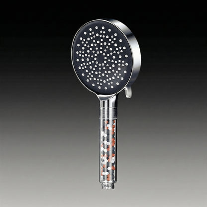 Water-Saving Rain Shower Head with Microhole Spray and Mineral Filtration