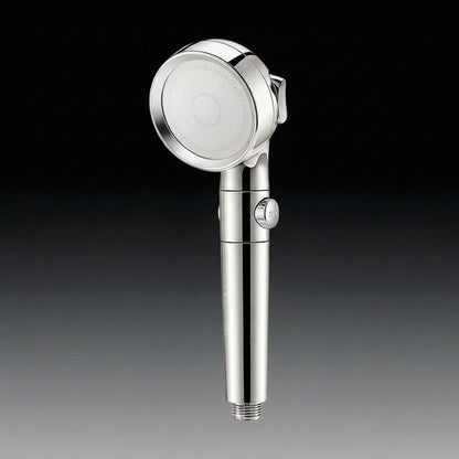 High Pressure Shower Head with Optional Stop Button and Water-Saving Flow
