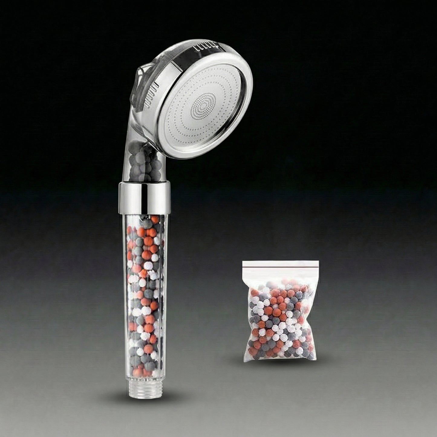 High Pressure Shower Head with 3 Spray Modes and Filtered Design