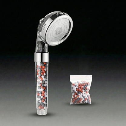 High Pressure Shower Head with 3 Spray Modes and Filtered Design