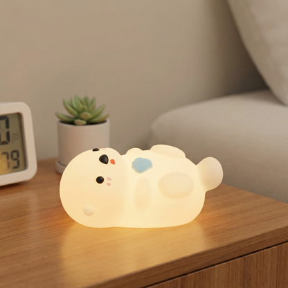 Otter Rechargeable LED Night Light with Tap Control