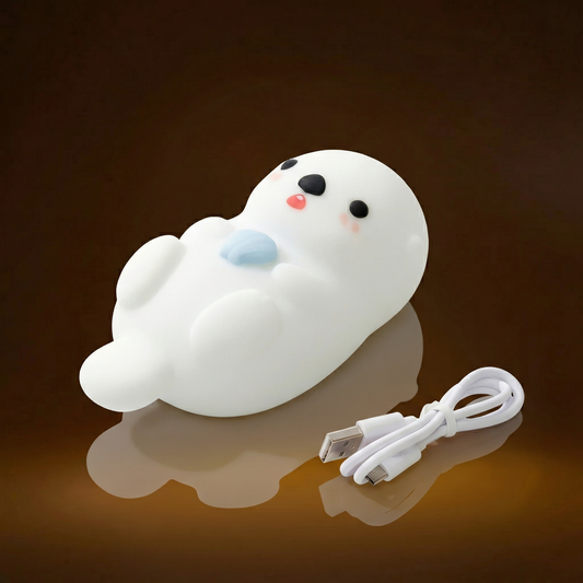 Otter Rechargeable LED Night Light with Tap Control