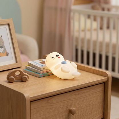 Otter Rechargeable LED Night Light with Tap Control