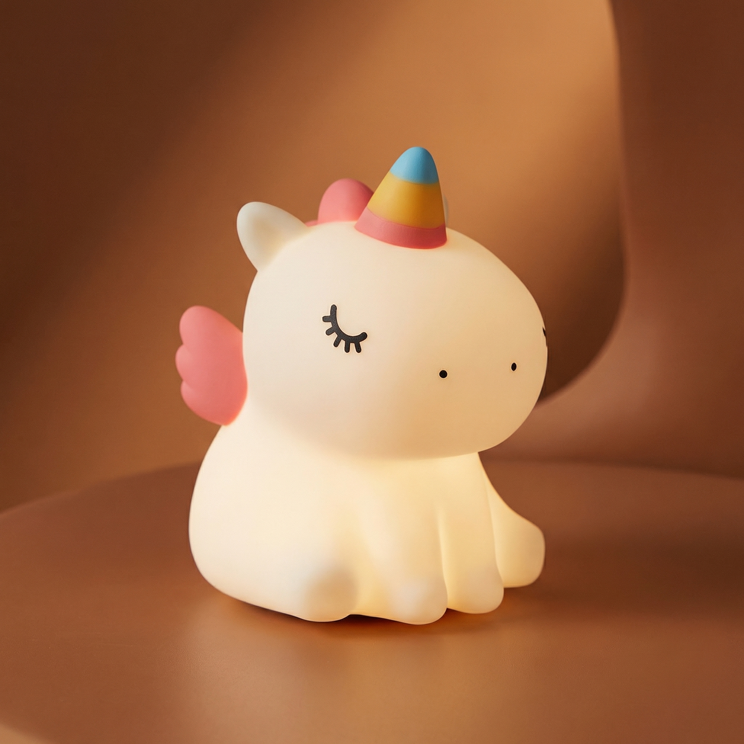 Unicorn Rechargeable LED Night Light with Tap Control