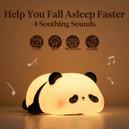 Cozy Panda | LED Night Light with Soft Glow & Rechargeable Battery