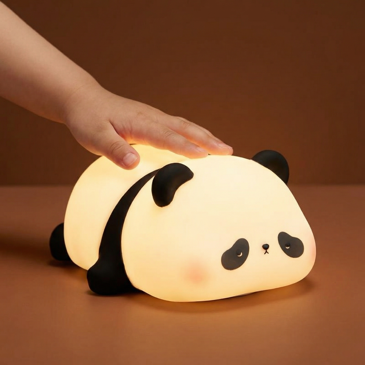 Cozy Panda | LED Night Light with Soft Glow & Rechargeable Battery