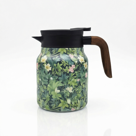 Vintage Floral Tea Pot with Built-in Infuser | Elegant Design for Effortless Brewing