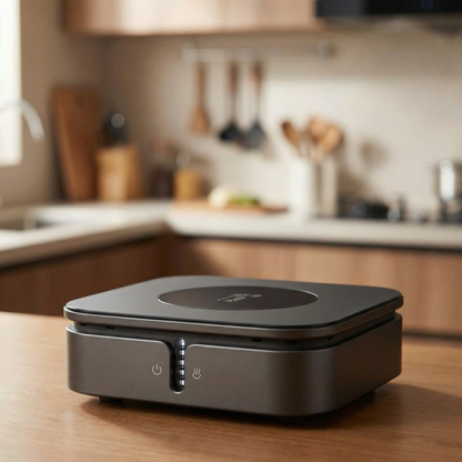 Electric Hot Plate for Cooking with Fast Heating & Touch Controls | Compact Design for Effortless Brewing