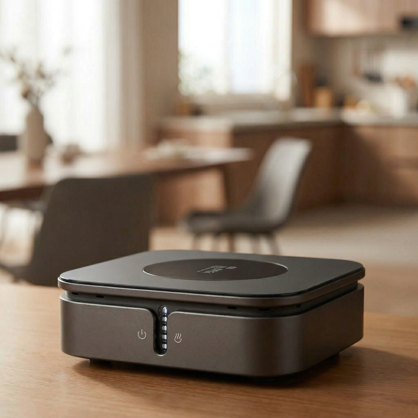 Electric Hot Plate for Cooking with Fast Heating & Touch Controls | Compact Design for Effortless Brewing