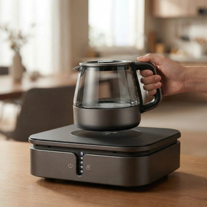 Electric Hot Plate for Cooking with Fast Heating & Touch Controls | Compact Design for Effortless Brewing