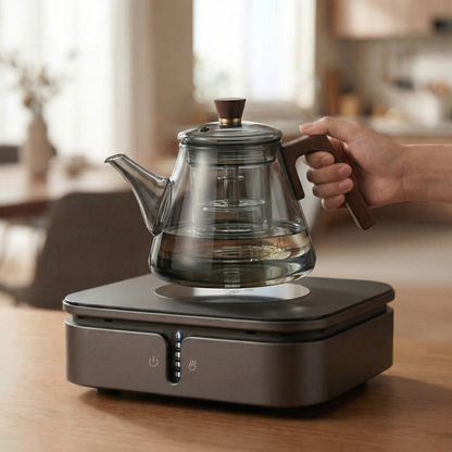 Electric Hot Plate for Cooking with Fast Heating & Touch Controls | Compact Design for Effortless Brewing