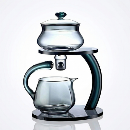 Elegant Glass Teapot with Magnetic Infuser | Health-Boosting Design for Enhanced Tea Experience