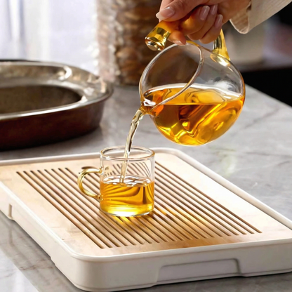 Elegant Glass Teapot with Magnetic Infuser | Health-Boosting Design for Enhanced Tea Experience