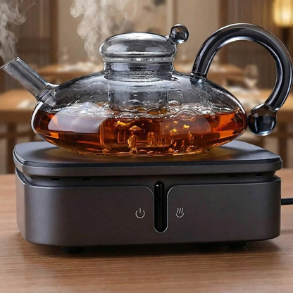 Electric Hot Plate for Cooking with Fast Heating & Touch Controls | Compact Design for Effortless Brewing