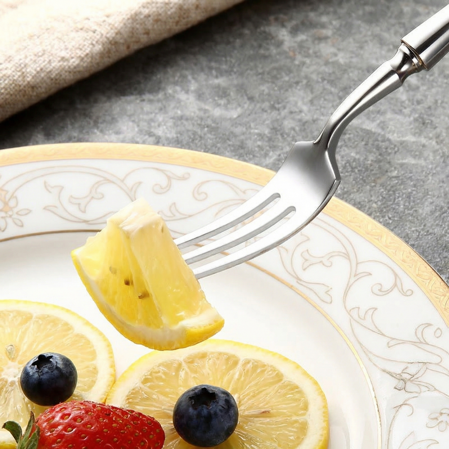 Elegant Cutlery Set | Stainless Steel with Glossy Finish | 30-Piece Dining Set for Timeless Meals