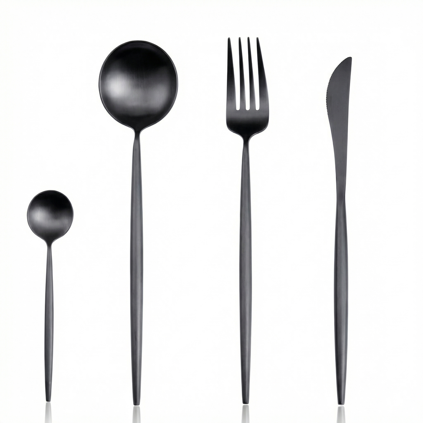 Elegant Cutlery Set | 24-Piece Stainless Steel with Gold & Silver Finish