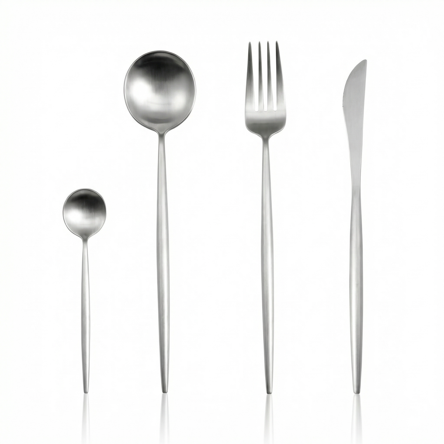 Elegant Cutlery Set | 24-Piece Stainless Steel with Gold & Silver Finish