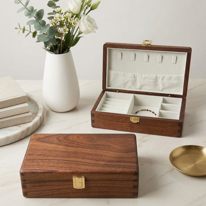 Jewelry Box for Women with Magnetic Clasp | Elegant Jewelry Organizer for Timeless Storage