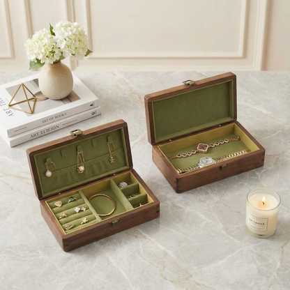 Jewelry Box for Women with Magnetic Clasp | Elegant Jewelry Organizer for Timeless Storage