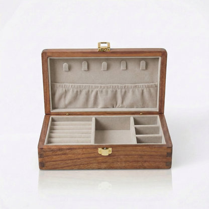 Jewelry Box for Women with Magnetic Clasp | Elegant Jewelry Organizer for Timeless Storage