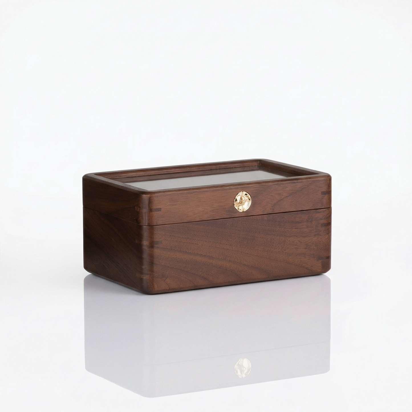 Legacy Collection | Watch Box for Men with Glass Top & Padded Cushions
