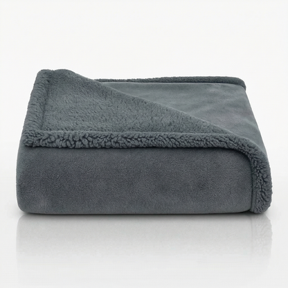 Waterproof Sherpa Blanket for Bed & Sofa