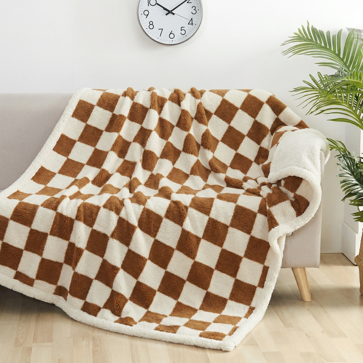 Waterproof Sherpa Blanket for Bed & Sofa