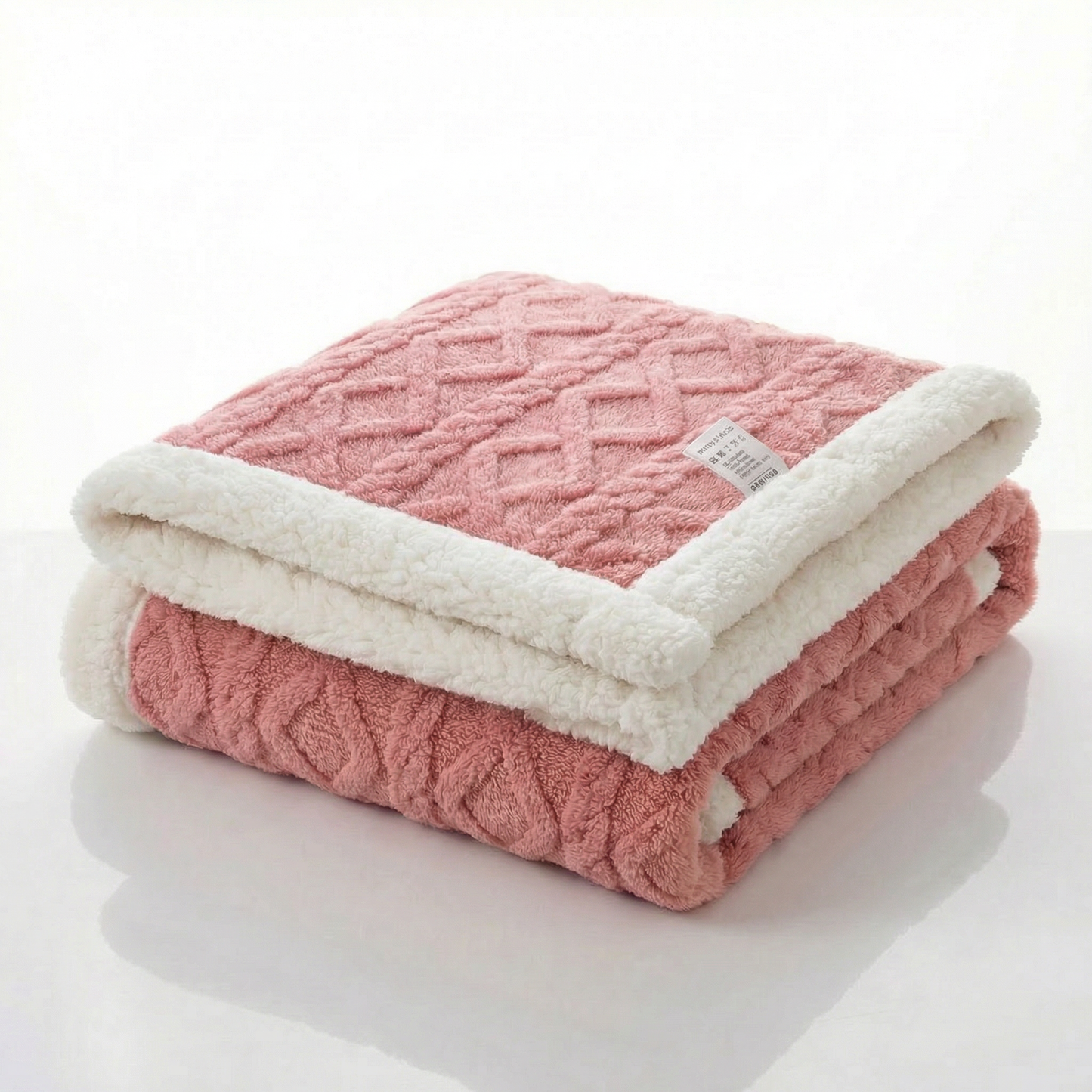 Reversible Sherpa Blanket with Plush Fleece | Lightweight & Breathable Comfort for All Seasons