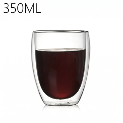 Heat-Resistant Double Wall Cups Set