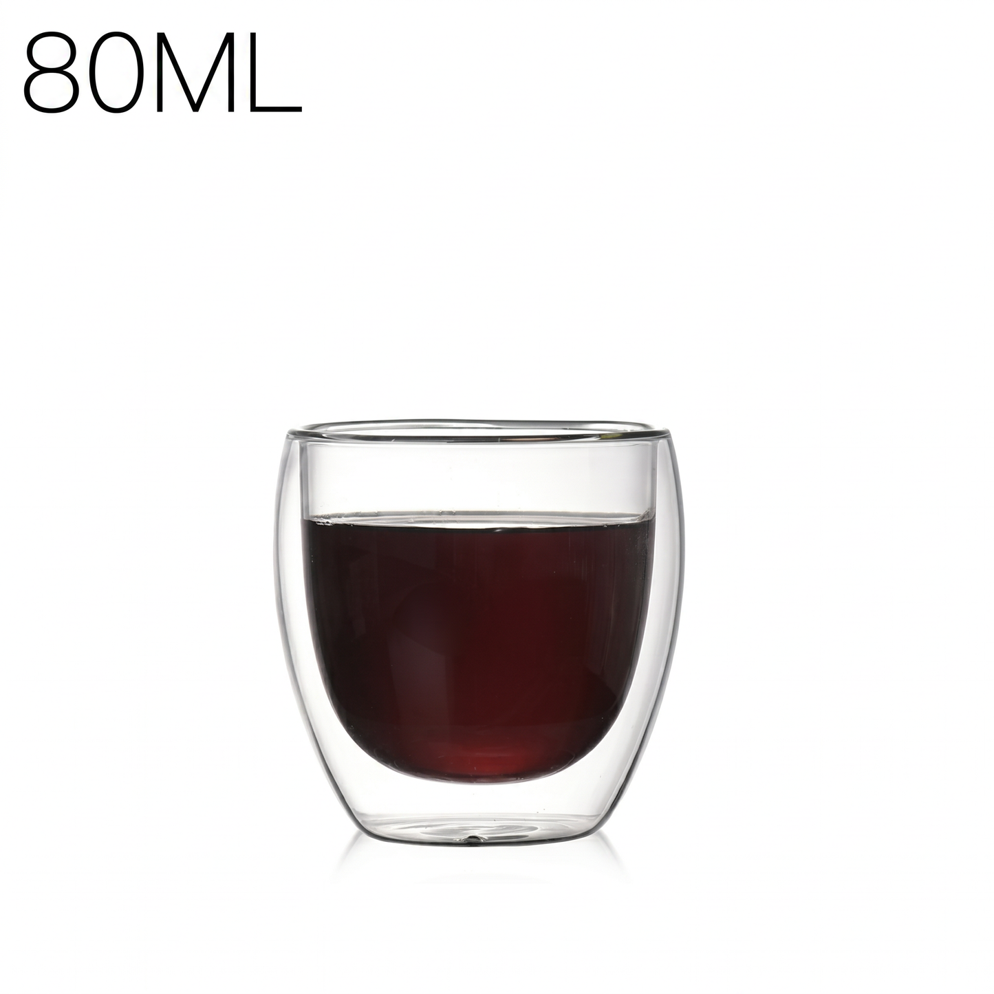 Heat-Resistant Double Wall Cups Set