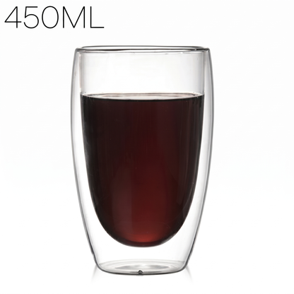 Heat-Resistant Double Wall Cups Set