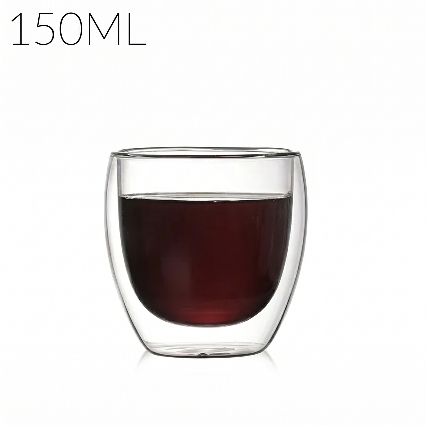 Heat-Resistant Double Wall Cups Set