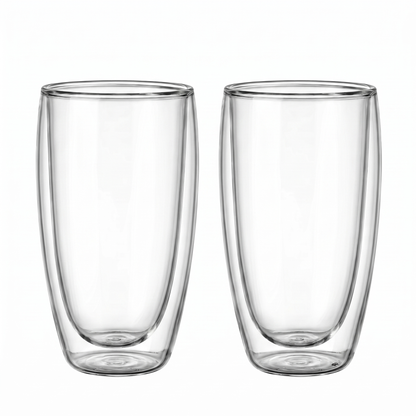 Heat-Resistant Double Wall Cups Set