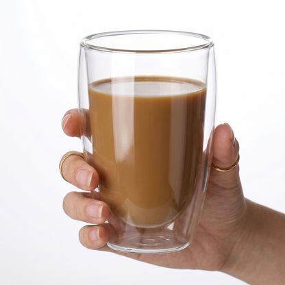Heat-Resistant Double Wall Cups Set