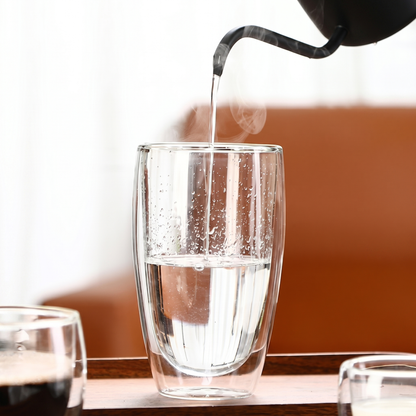 Heat-Resistant Double Wall Cups Set