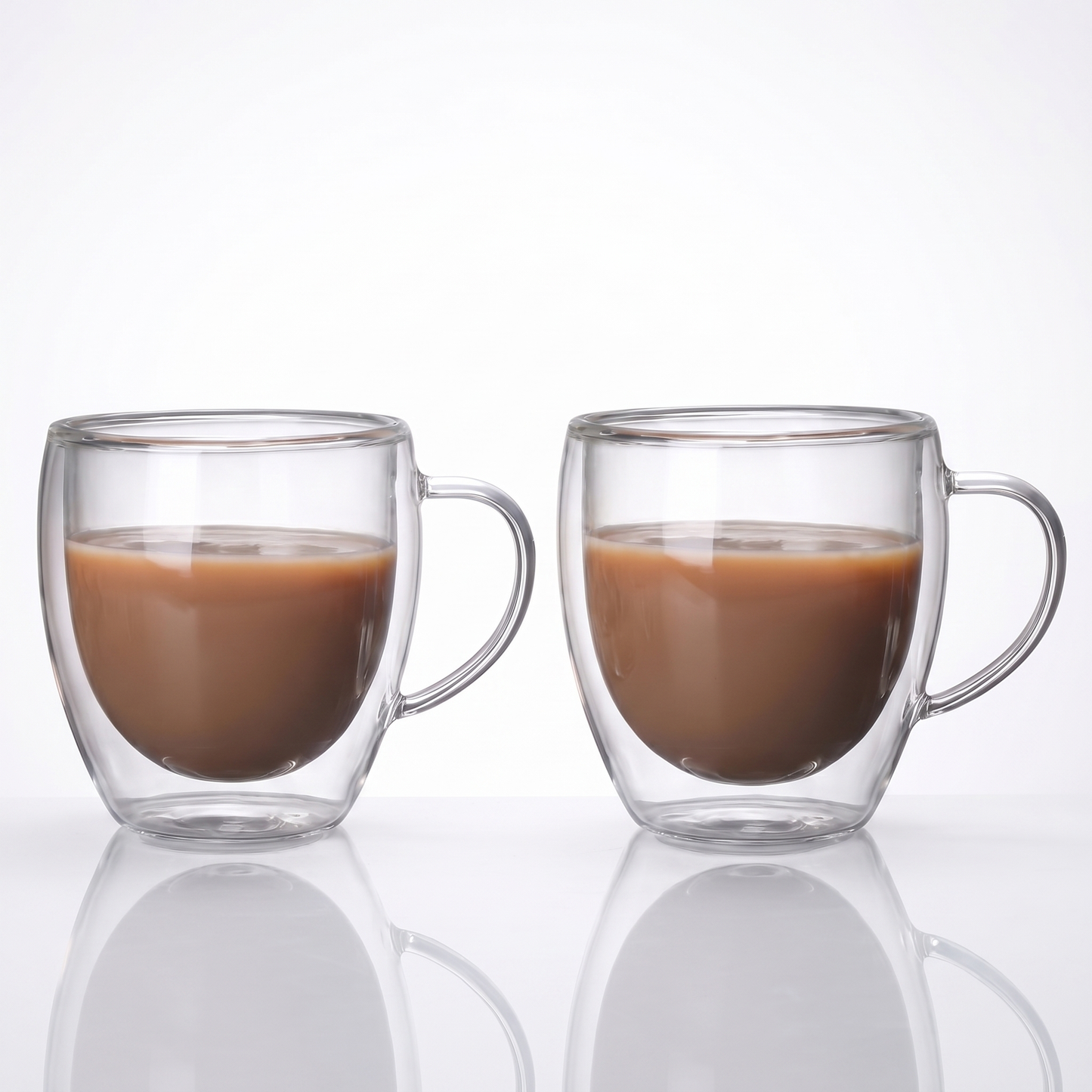 Heat-Resistant Double Wall Glass Cups Set